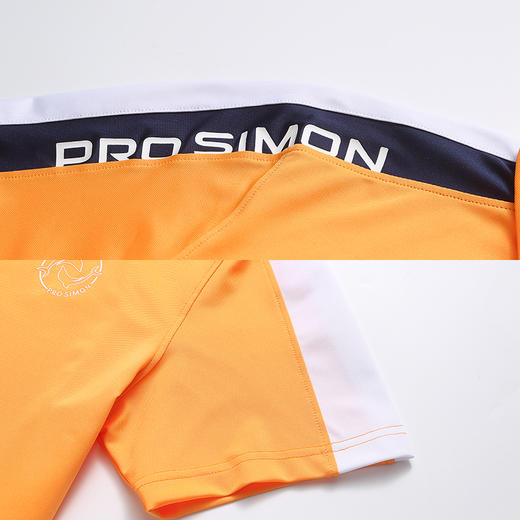 BLS-008C（PROSIMON高尔夫男款春夏短袖不对称设计翻领Polo衫 商品图3