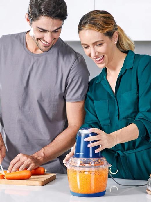 摩飞绞肉机家用电动不锈钢多功能小型打肉馅碎菜搅拌蒜泥蓉料理机 商品图2