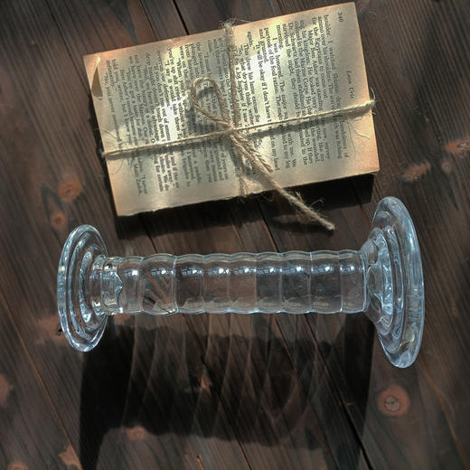 「中古小众玻璃烛台」vintage网红装饰收纳烛台 复古欧式蜡烛杯摆件 商品图3