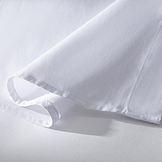 【精美刺绣】罗蒙春秋款男士长袖衬衫经典纯色商务正装职业工装上班通勤长袖衬衫男 商品图8