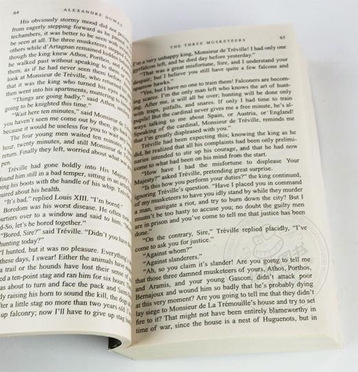三个火枪手 英文原版 The Three Musketeers 三剑侠 大仲马 世界经典名书 贫民窟里的百万富翁结尾题书 商品图1