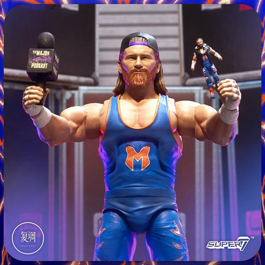 现货 Super7 Major Wrestling Figure Podcast ultimates！系列1 潮玩 商品图2
