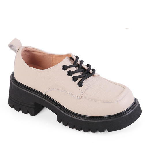 弗洛丹尼2022方头超轻厚底时尚女鞋 D225462 商品图2