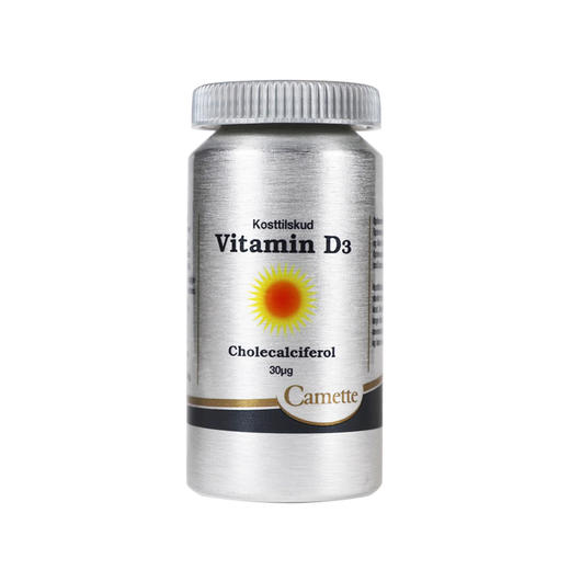 丹麦Camette凯美凯麦特 维他命D3 180粒/瓶 商品图3