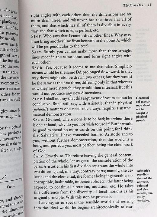 【中商原版】关于托勒密和哥白尼两大世界体系的对话 英文原版 Dialogue Concerning the Two Chief World Systems Galileo Galilei 商品图5