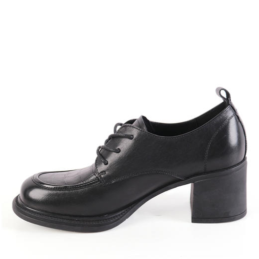 弗洛丹尼2022圆头超轻中跟时尚女鞋 D225579 商品图8