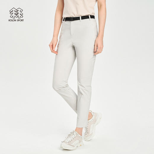 KOLONSPORT可隆长裤女款防泼水运动裤春季防晒裤子户外休闲裤LKLP2MN314 商品图4