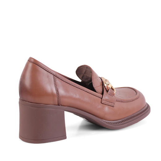 弗洛丹尼2022圆头超轻中跟时尚女鞋 D225578 商品图5