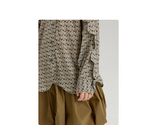 江南布衣婴童  22年春装新品长袖衬衣   1MB271020 商品图3