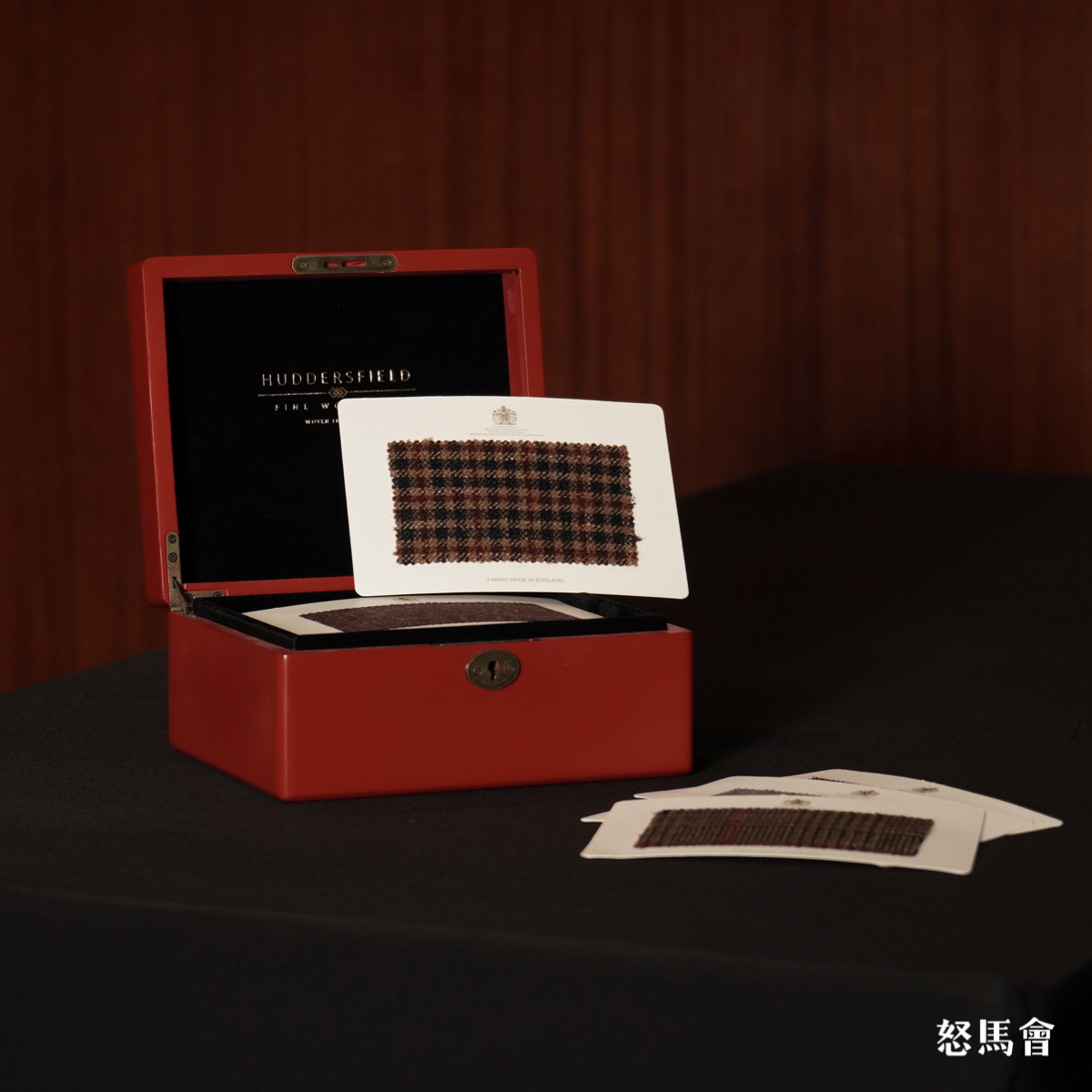 Hardy Minnis 女王盒子系列Gun Club Check 枪支俱乐部格纹全麻衬单西