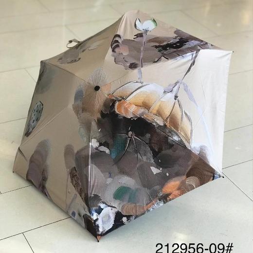 优品堂《浅夏花开》五折黑胶“全遮光”防紫外线遮阳伞 商品图10