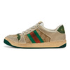 GUCCI 古驰 Gucci男鞋 男士Screene系列GG复古印花条纹小脏鞋运动鞋 白色卡其色 546551 9Y920 商品缩略图2