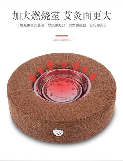 新品丨艾灸蒲团懒人艾灸养生神器 商品图4