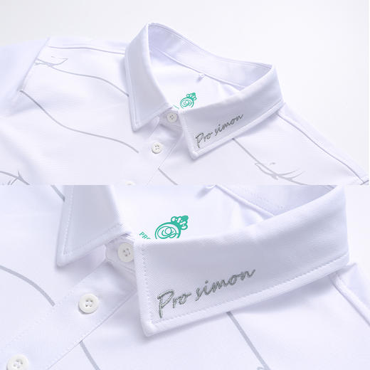 BLS-010B（PROSIMON高尔夫男款春夏短袖海洋印花翻领Polo衫） 商品图2