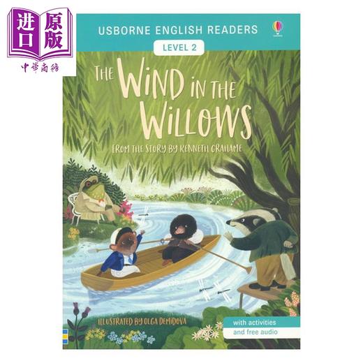 【中商原版】Usborne English Readers Level 2 The Wind in the Willows 柳林风声 英语小读者分级阅读 儿童童话故事 英文原版 商品图1