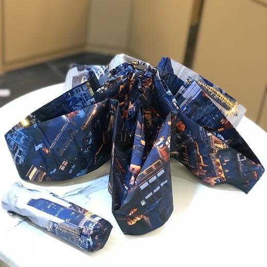 优品堂《浅夏花开》五折黑胶“全遮光”防紫外线遮阳伞 商品图8