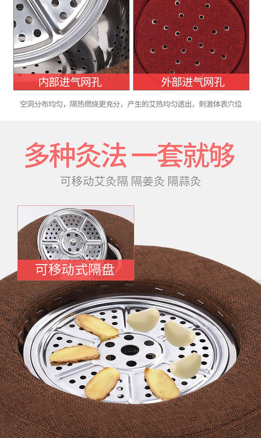 新品丨艾灸蒲团懒人艾灸养生神器 商品图7