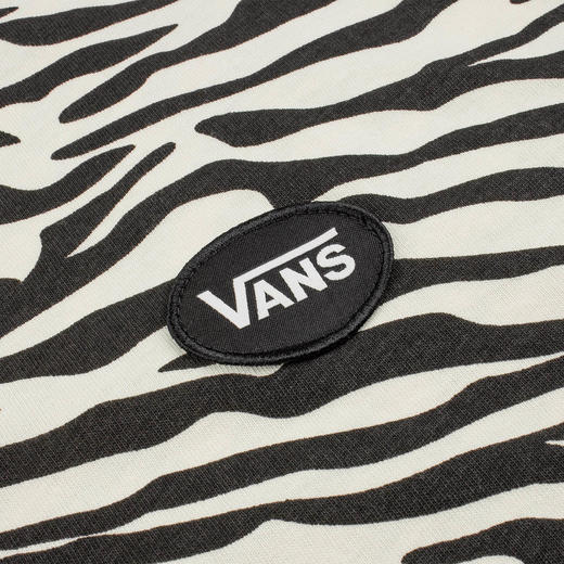 VANS斑马纹印花男女情侣OVERSIZE短袖T恤VN0A7TOGYD6 商品图4