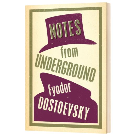 地下室手记 陀思妥耶夫斯基 英文原版 Notes from Underground Alma Classics 世界经典名著 Fyodor Dostoevsky 英文版进口英语书 商品图1