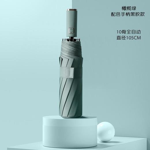 【全自动反向伞 强反光 便携安全】三折叠晴雨伞全自动大号太阳伞黑胶遮阳防晒防紫外线反向伞 商品图12