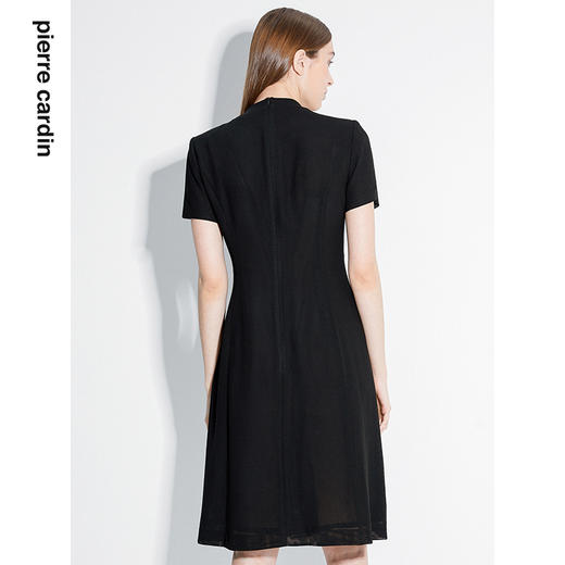皮尔卡丹女装年夏季新款OL风职业通勤短袖连衣裙P1218D1014B0
 商品图2