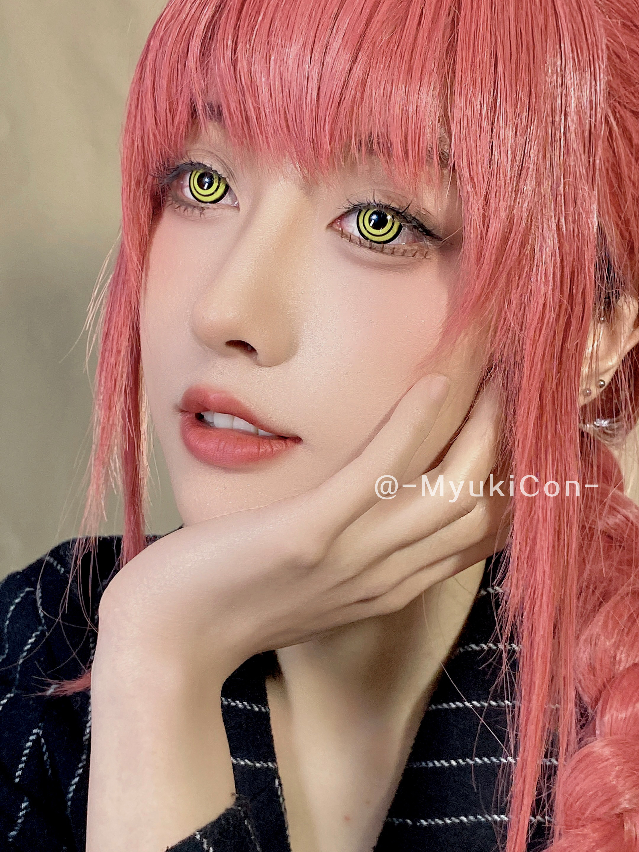 bloomcolor半年抛玛奇玛黄金圈电锯人cos推荐恶魔眼