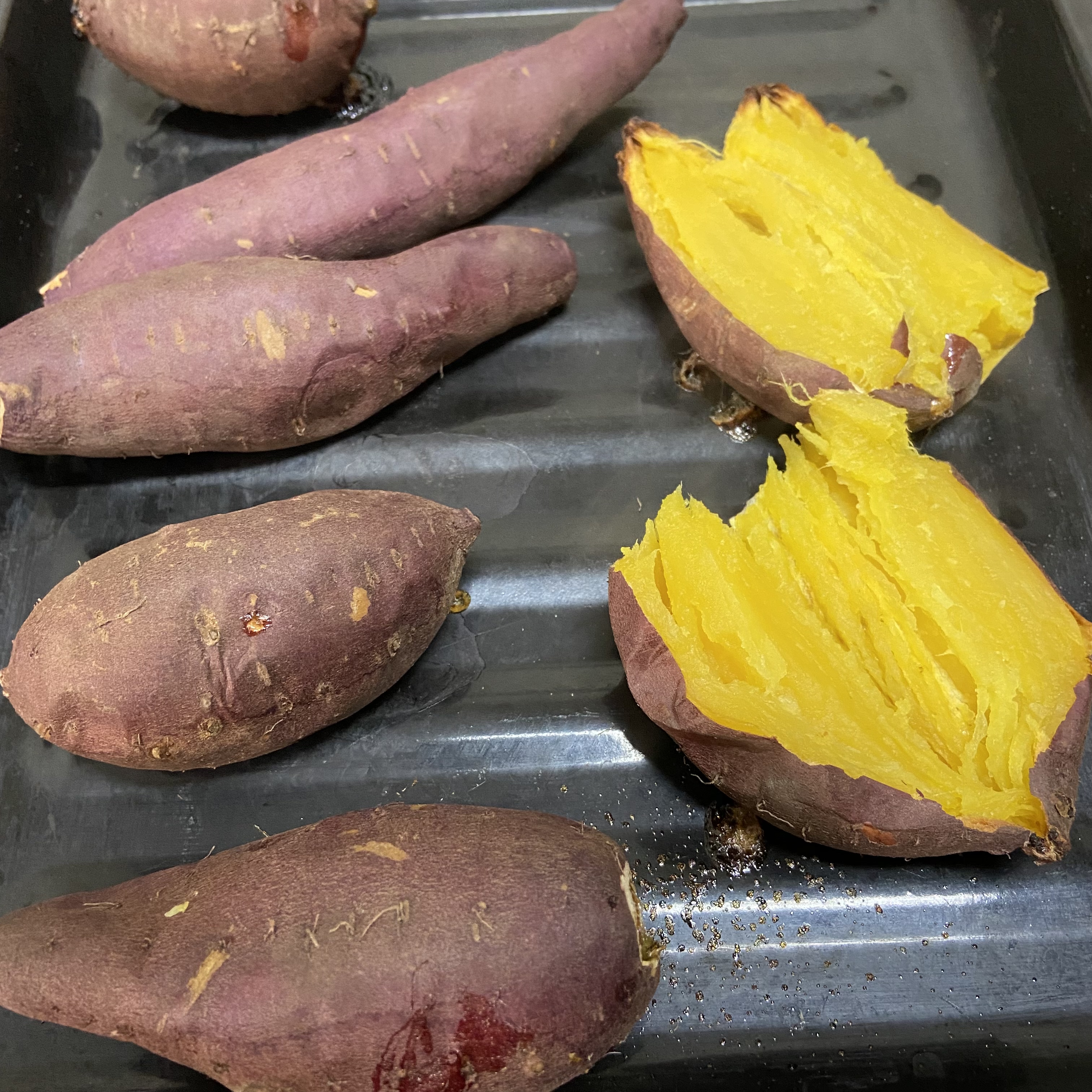 软糯起沙的红薯 炉火锤炼我的甜，时光读懂你的好