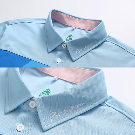 BLS-007B（PROSIMON高尔夫男款春夏短袖数码印花翻领设计Polo衫 商品图2