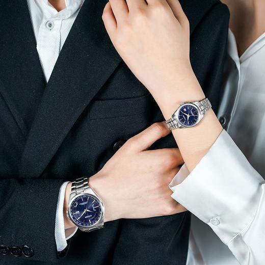 西铁城官方正品光动能电波新品休闲女手表EC1180-81L 商品图10