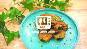 面调味汁简单料理！蒜香黄油烧茄子