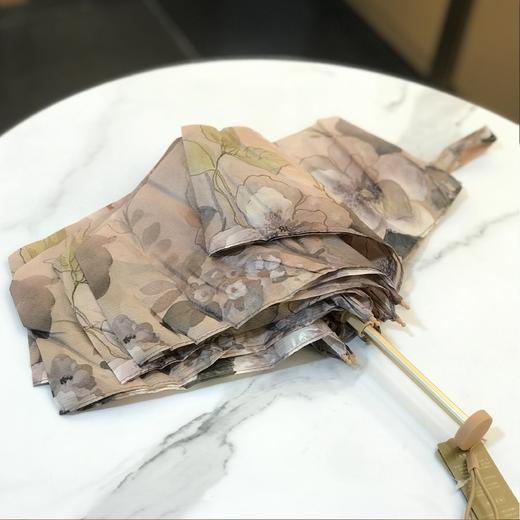 优品堂《花香弄影》三折柔肤“羽毛”超轻防紫外线伞 商品图9