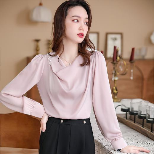 2026秋季新品长袖衬衫~优雅气质女神范百搭衬衫淑女 商品图6