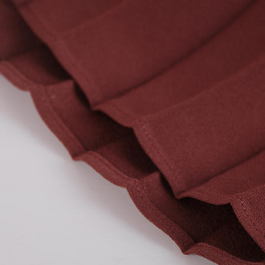 慕天姿文艺减龄A字百褶半裙	69175 商品图4