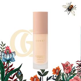 古驰（GUCCI）丝润真肌粉底液/妆前乳 遮瑕持久保湿水润 110C 30ml 冷调瓷白