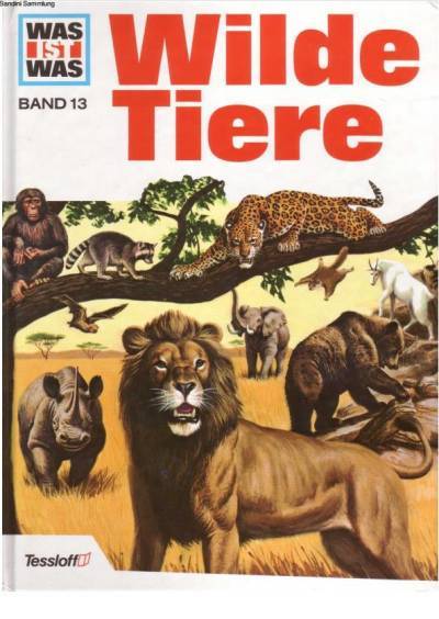 【科普读物】Was ist Was, Band 13: Wilde Tiere 商品图0