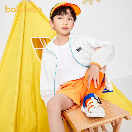 巴拉巴拉男女童儿童防晒衣身高90-180新款中大童上衣防UV潮流-TDS 商品图2
