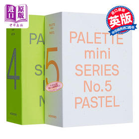【中商原版】Palette Mini Series 4-5  进口艺术 调色板迷你系列4-5 颜色搭配平面设计海报
