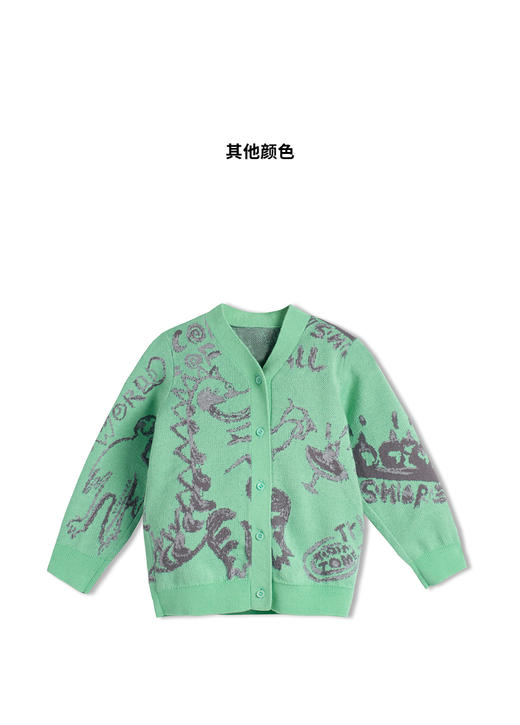 江南布衣婴童  22年春装新品 短款开襟毛衫   YM1392530 商品图5