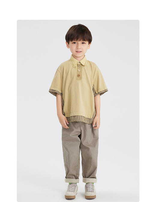 江南布衣婴童  22年春装新品   polo衫   1M1102000 商品图4