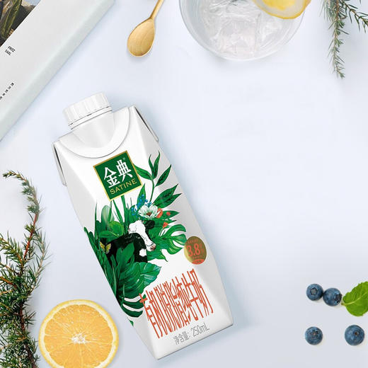 伊利金典梦幻盖有机脱脂纯牛奶250ml_10瓶_箱 商品图2