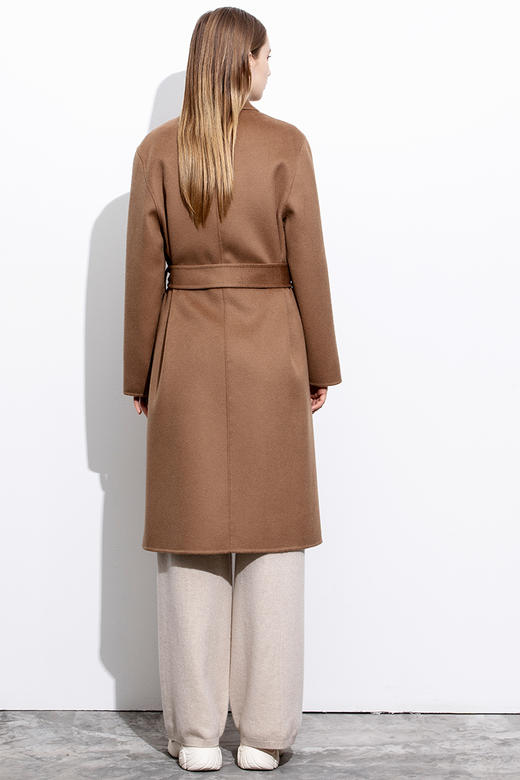 CARA系带长款大衣 KB213MWL0061N1 商品图2