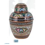 320197手工紫铜雕花珐琅彩-罐18cm* 商品图4