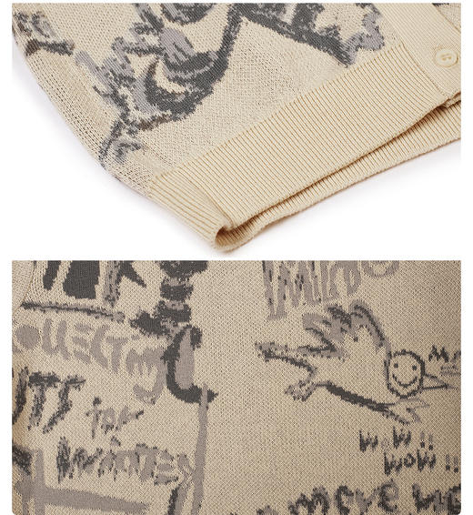 江南布衣婴童  22年春装新品 短款开襟毛衫   YM1392530 商品图4