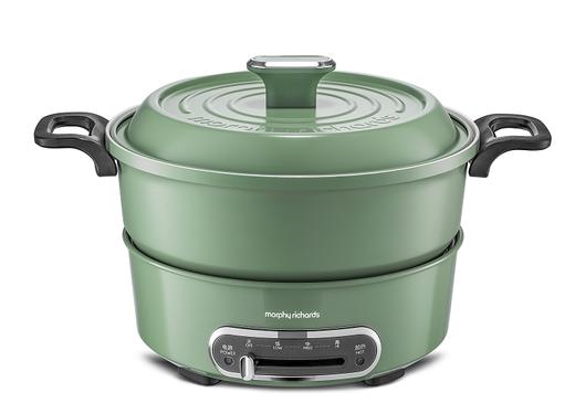 摩飞多功能电火锅家用分体式鸳鸯火锅烧烤肉蒸煮炒煎电煮锅mr9087 商品图0