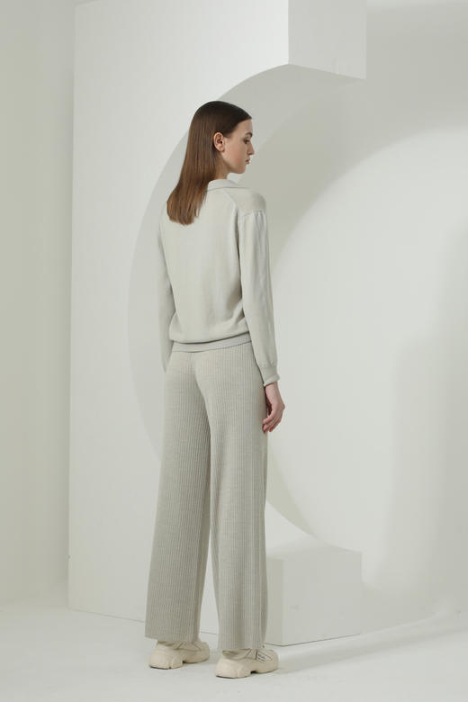 CARA翻领套头针织衫 KB221MKR0104 商品图4