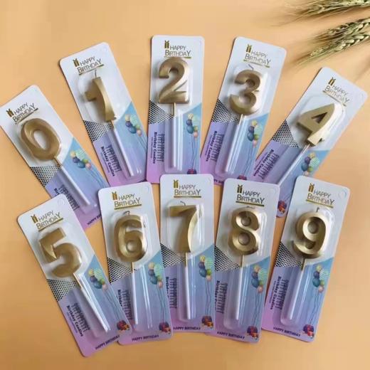 蛋糕配件 数字蜡烛 商品图0