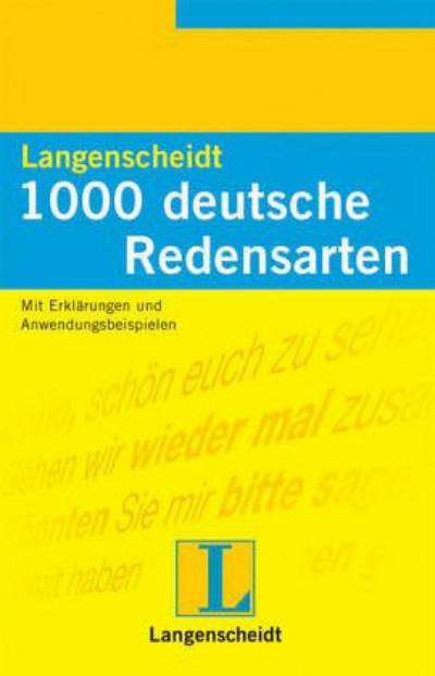 【德语原版词典】1000 deutsche Redensarten