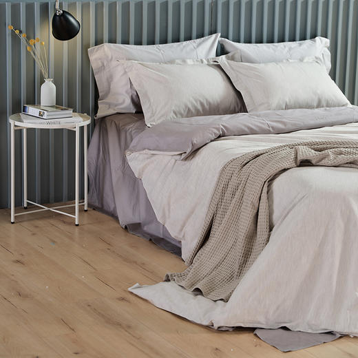 预售|新款Downland Coral 珊瑚缎彩四件套 200*230cm[福利品] 商品图2