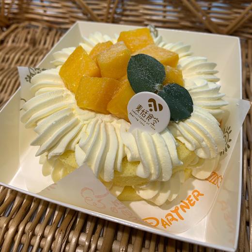 芒果便当盒子（蛋糕胚子+新鲜芒果+进口淡奶） 商品图1