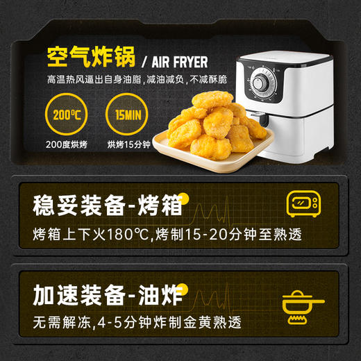 【任选4件5折】小牛凯西黑椒鸡块*4（250g/袋） 商品图1